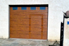 porte garage avec portillon